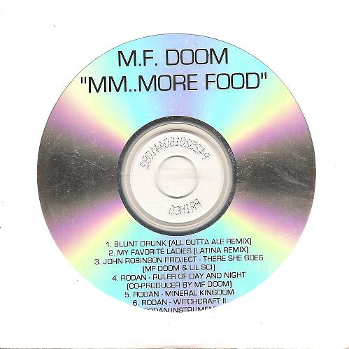 MM..More Food by M.F. DOOM (Compilation, East Coast Hip Hop 