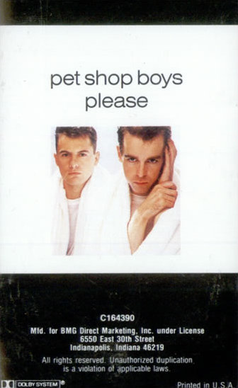 Please by Pet Shop Boys (Album; EMI America; C164390): Reviews