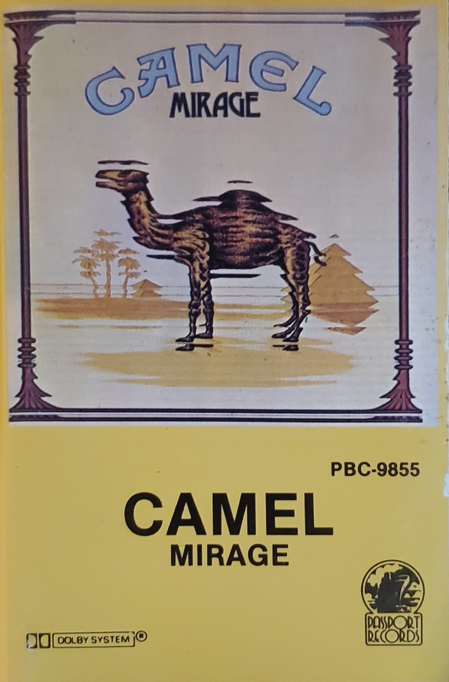 Mirage by Camel (Album; Passport; PBC-9855): Reviews