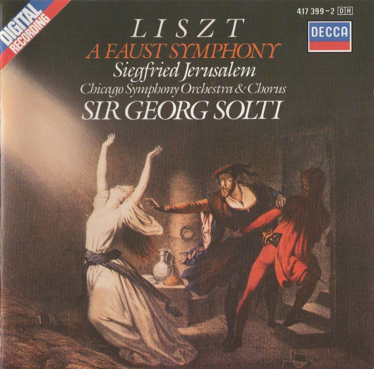 A Faust Symphony by Chicago Symphony Orchestra & Chorus / Sir Georg ...