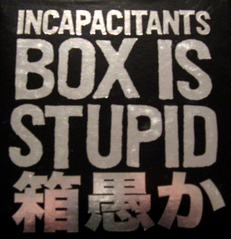 Box Is Stupid by Incapacitants (Compilation, Harsh Noise): Reviews,  Ratings, Credits, Song list - Rate Your Music