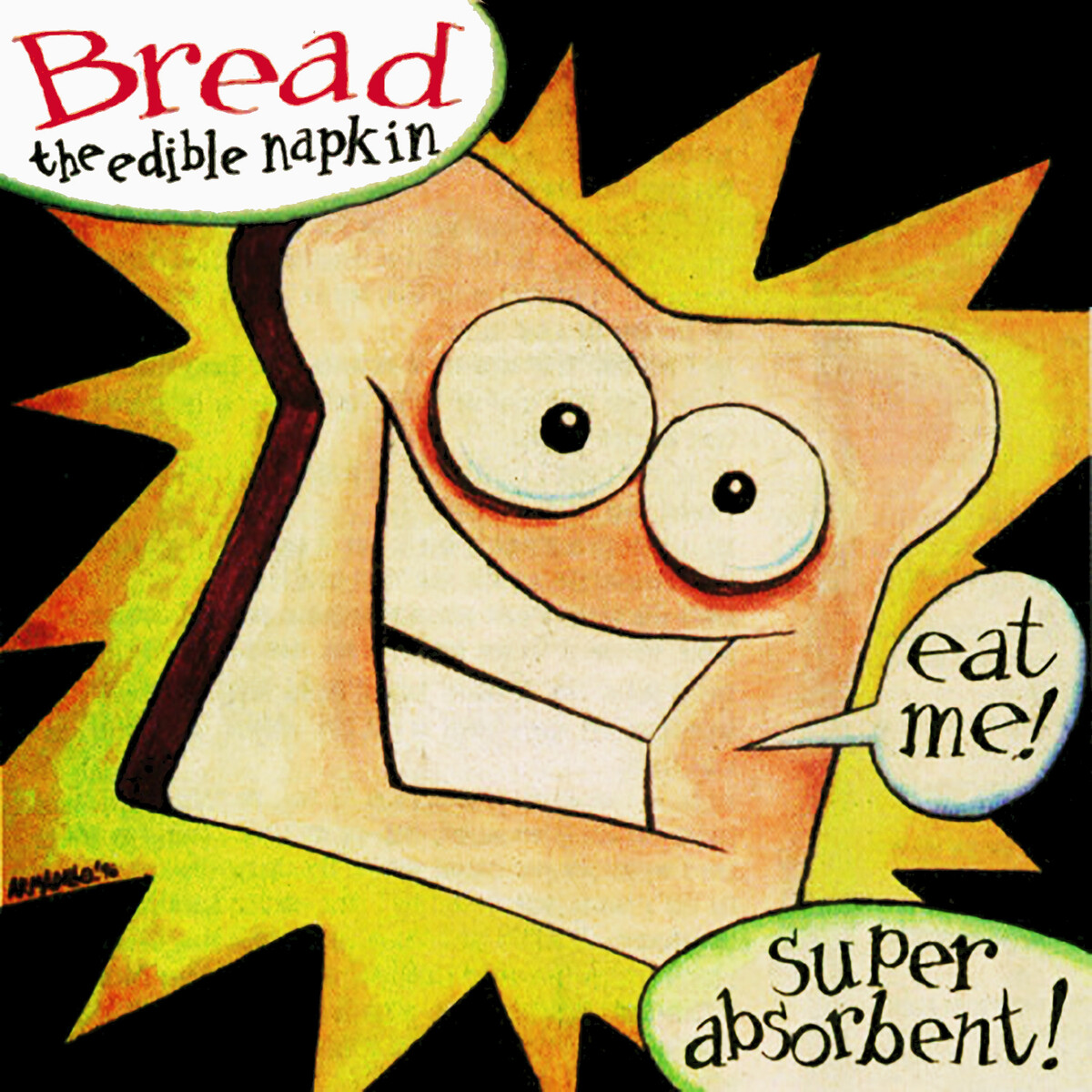 Bread: The Edible Napkin by Various Artists (Compilation, Punk Rock ...