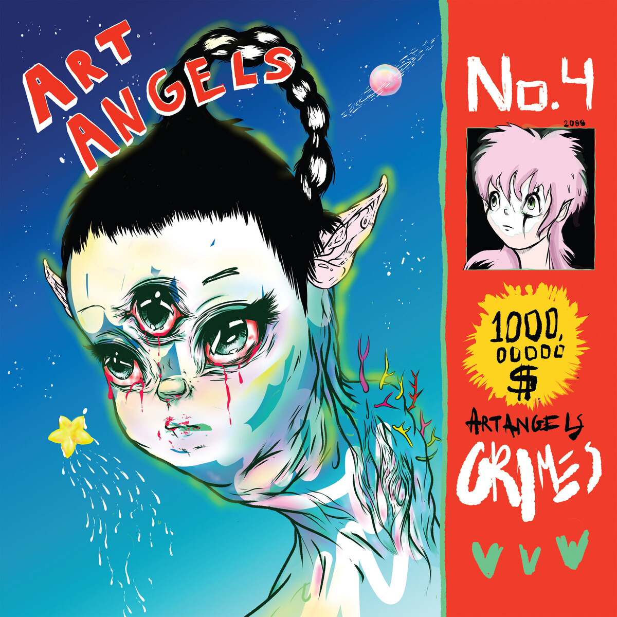 Grimes iv Art Angels 2015/2020 限定8部 入手困難 Grimes iv Art Angels 2015/2020 限定8部 入手困難（Grimes
