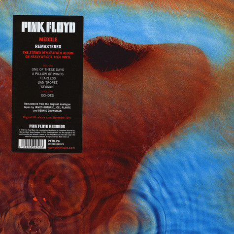 Meddle by Pink Floyd (Album; Pink Floyd; PFRLP6): Reviews