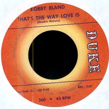 That's the Way Love Is / Call on Me by Bobby Bland (Single, Soul): Reviews,  Ratings, Credits, Song list - Rate Your Music