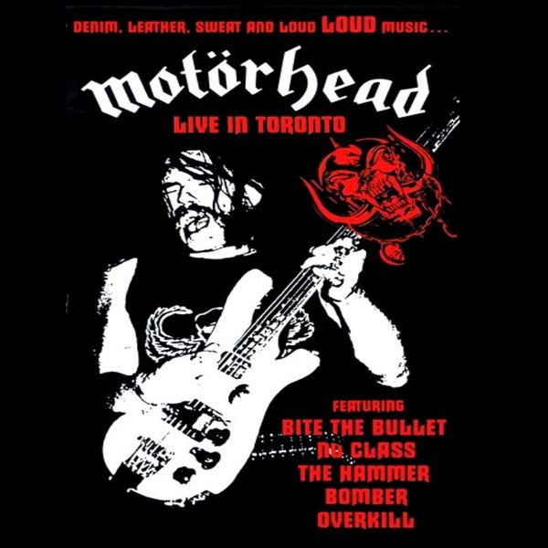 Live in Toronto by Motörhead (Video; PolyGram Video; 088 366-3 ...