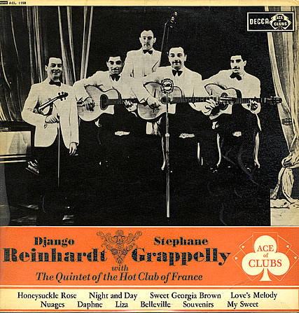 Django Reinhardt Stephane Grappelli With The Quintet Of The Hot Club 