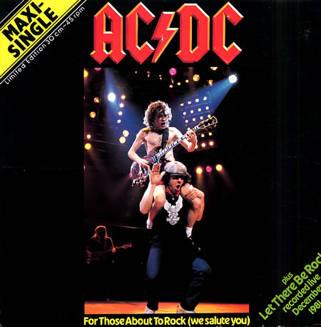For Those About to Rock (We Salute You) / Let There Be Rock by AC/DC ...