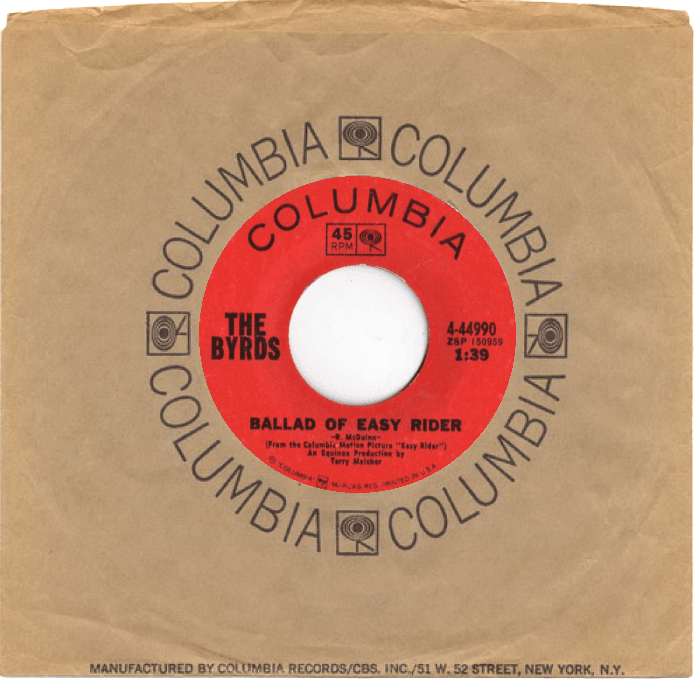 Ballad of Easy Rider / Oil in My Lamp by The Byrds (Single, Folk Pop ...
