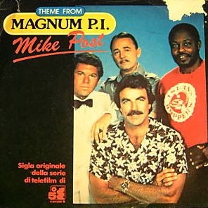 Theme From Magnum P.I. / Gumbus Red by Mike Post (Single; Elektra 