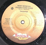 Baby Woncha Please Come Home / Roller Rink by Trooper (Single): Reviews ...