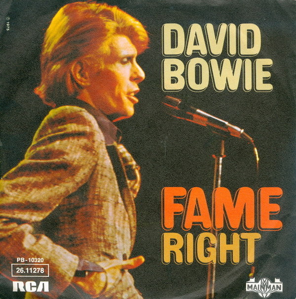 Fame / Right by David Bowie (Single; RCA Victor; PB-10320): Reviews ...