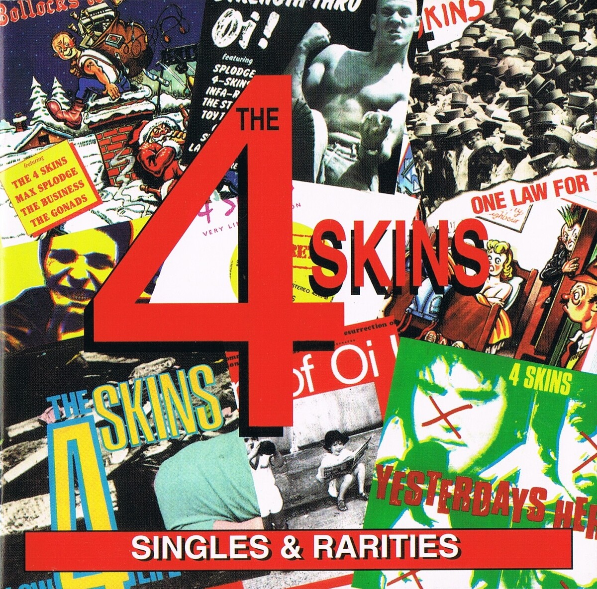 Singles & Rarities by The 4 Skins (Compilation, Oi!): Reviews, Ratings ...
