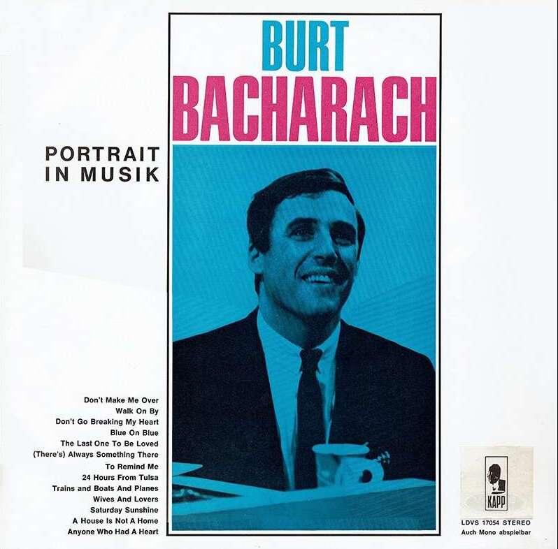 Portrait in Musik by Burt Bacharach (Album; Kapp; LDVS 17054): Reviews ...