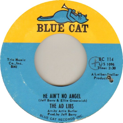 Ask Anybody / He Ain't No Angel by The Ad Libs (Single, Pop Soul): Reviews,  Ratings, Credits, Song list - Rate Your Music