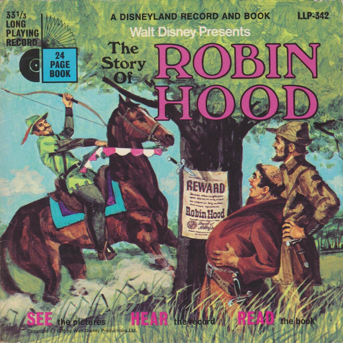 The Story of Robin Hood / Riddle-De-Diddle-De-Day by Tony Brandon ...