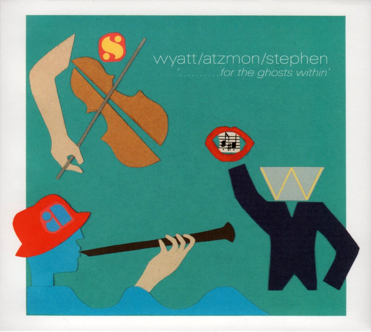 英、欧2LP Robert Wyatt / Gilad Atzmon /  ..........For The Ghosts Within WIGLP263 Domino 未開封 /00520 For the Ghosts Within by Wyatt / Atzmon / Stephen (Album