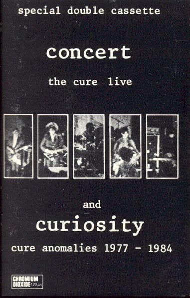 The cure Live concert スコアブック The cure Live concert スコアブック