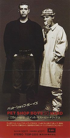 So Hard by Pet Shop Boys (Single; EMI; TODP-2203): Reviews, Ratings ...