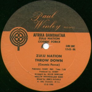 Zulu Nation Throwdown by Afrika Bambaataa Zulu Nation Cosmic