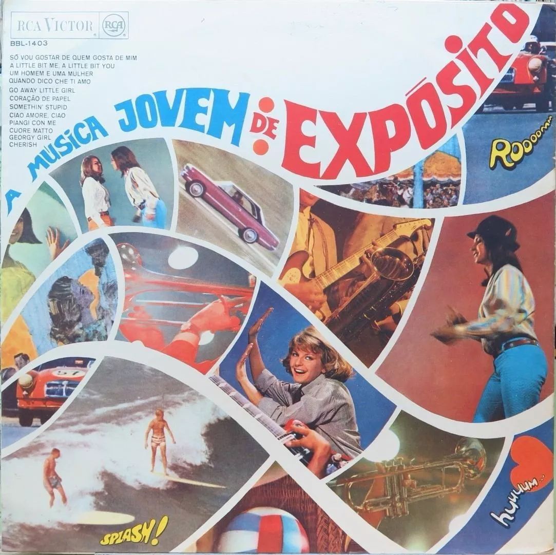 Exposito E Sua Orquestra–Bossa With Beat LP Exposito E Sua Orquestra Brazil (Bossa With A Beat) NEAR