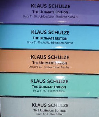 洋楽 Klaus Schulze The Ultimate Edition 10CD Klaus Schulze The Ultimate Edition 10CD Box Set Klaus Schulze