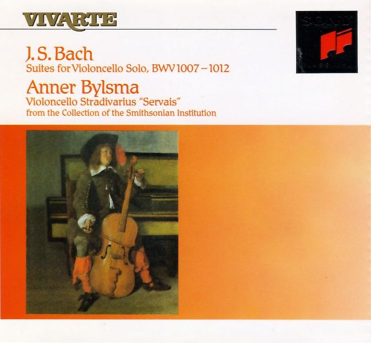 Suites for Violoncello Solo, BWV 1007-1012 by Anner Bylsma