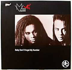 Baby Don't Forget My Number / Too Much Monkey Business by Milli