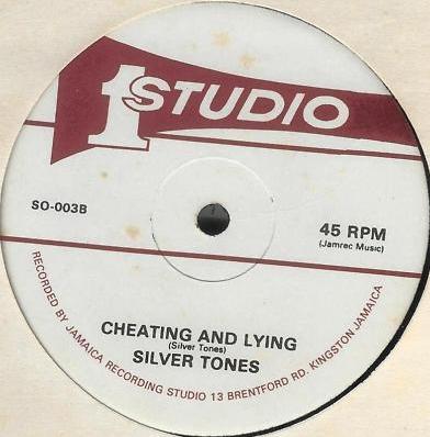 米12” Dennis Brown / The Silvertones No Man Is An  / Cheating And Lying SO003 Studio One /00250 No Man Is an Island / Cheating and Lying by Dennis Brown