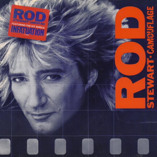 Rod Stewart Camouflage 旧規格　未開封 Rod Stewart Camouflage 1984 Vinyl LP - Infatuation, Some Guys Have