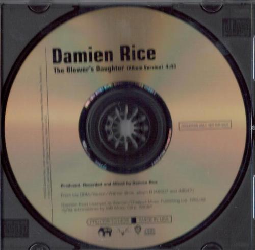 The Blower's Daughter by Damien Rice (Single; Vector; PRO-CDR-101406 ...