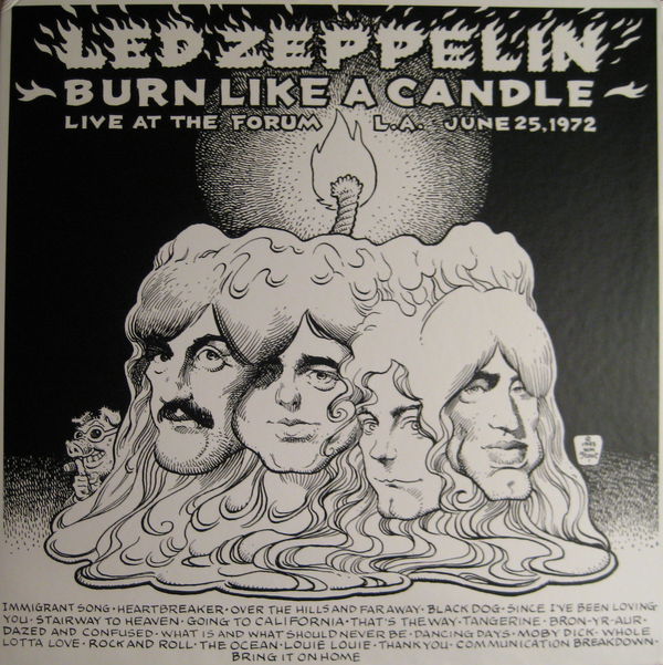 Burn Like a Candle by Led Zeppelin (Bootleg; Empress Valley 