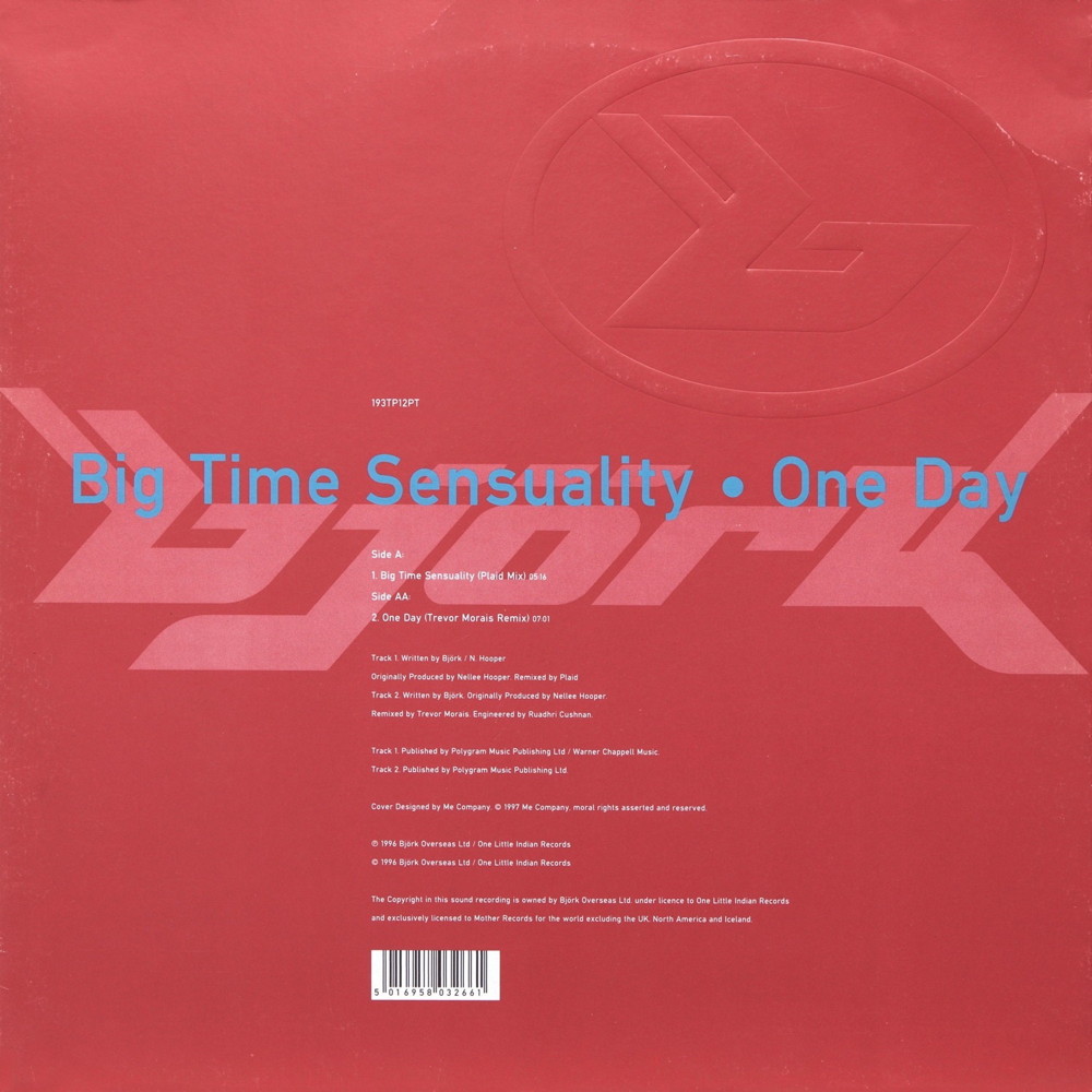 Big Time Sensuality / One Day by Björk (Single) Reviews, Ratings