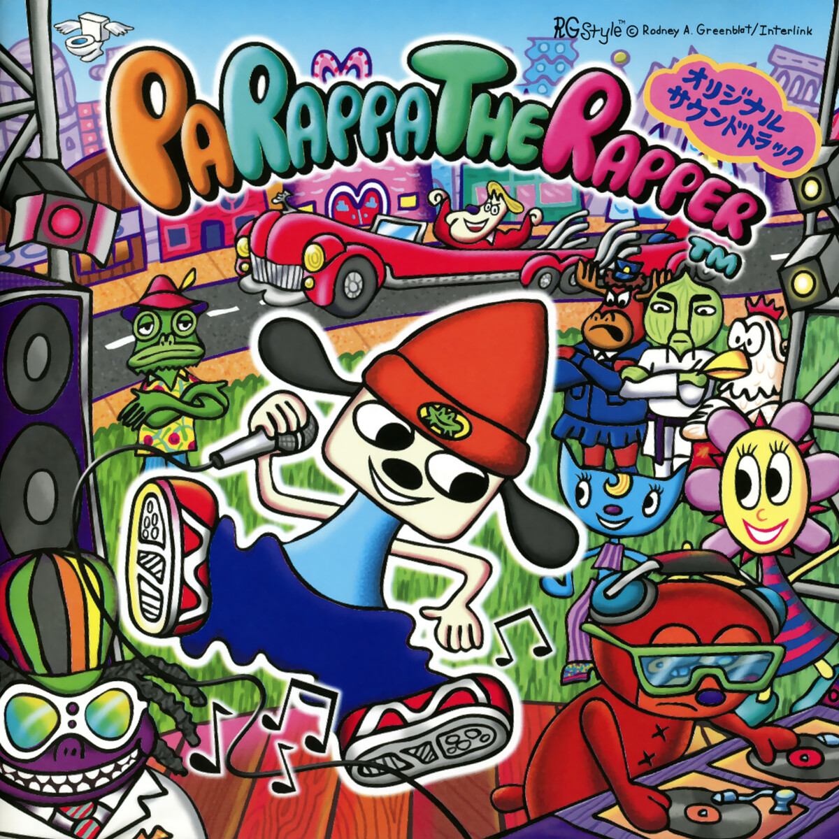 PaRappa the Rapper by 松浦雅也 [Masaya Matsuura] (Album, Video