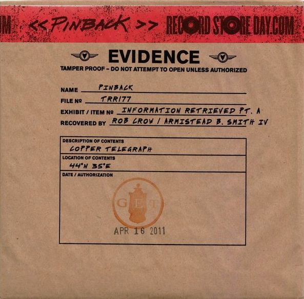 Information Retrieved Pt. A by Pinback (EP, Indie Rock): Reviews ...