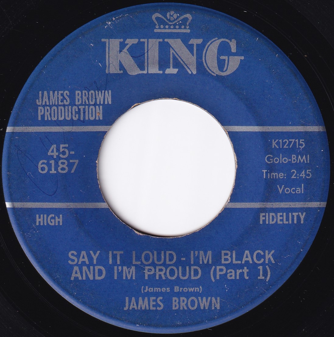 Say It Loud - I'm Black and I'm Proud (Parts 1 & 2) by James Brown ...