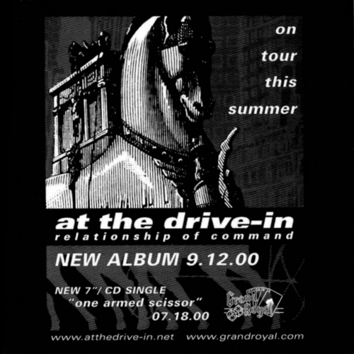 Relationship of Command by At the Drive-In (Album; Grand Royal
