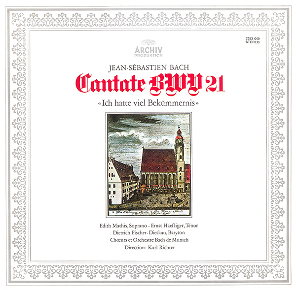 Cantate BWV 21 «Ich hatte viel Bekümmernis» by Choeurs et Orchestre ...