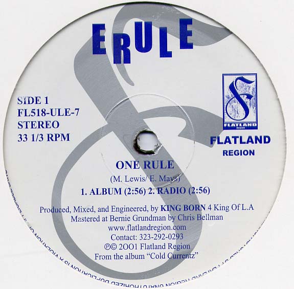 One Rule by Erule (Single, West Coast Hip Hop): Reviews, Ratings ...