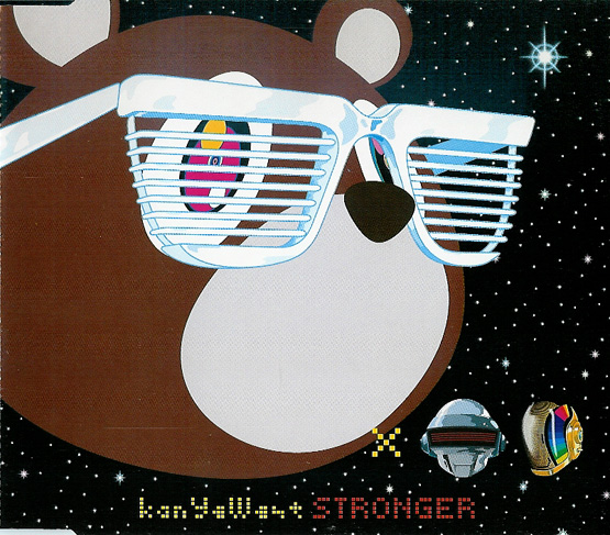 Stronger by Kanye West (Single; Roc-A-Fella; KWSTRONGCDP1