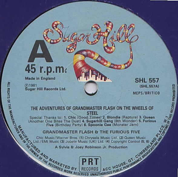 The Adventures of Grandmaster Flash on the Wheels of Steel by