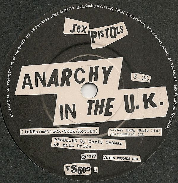 Anarchy in the UK / No Fun / E.M.I. by Sex Pistols (Single