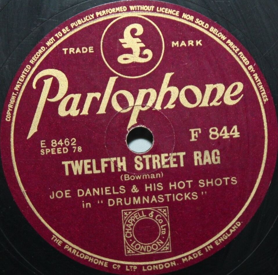 Twelfth Street Rag / The Sheik of Araby by Joe Daniels and His Hot ...