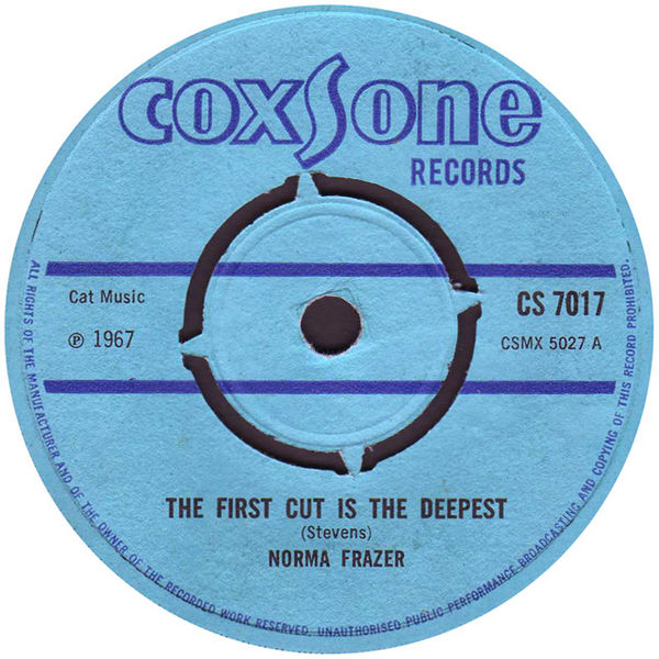名盤　レゲエ　Norma Frazer /First Cut Is The Drum & Bass Records | Reggae, Ska, RockSteady, Roots