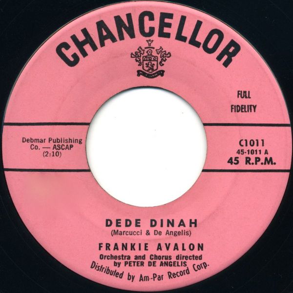 DeDe Dinah / Ooh La La by Frankie Avalon (Single, Teen Pop): Reviews, Ratings, Credits, Song list - Rate Your Music