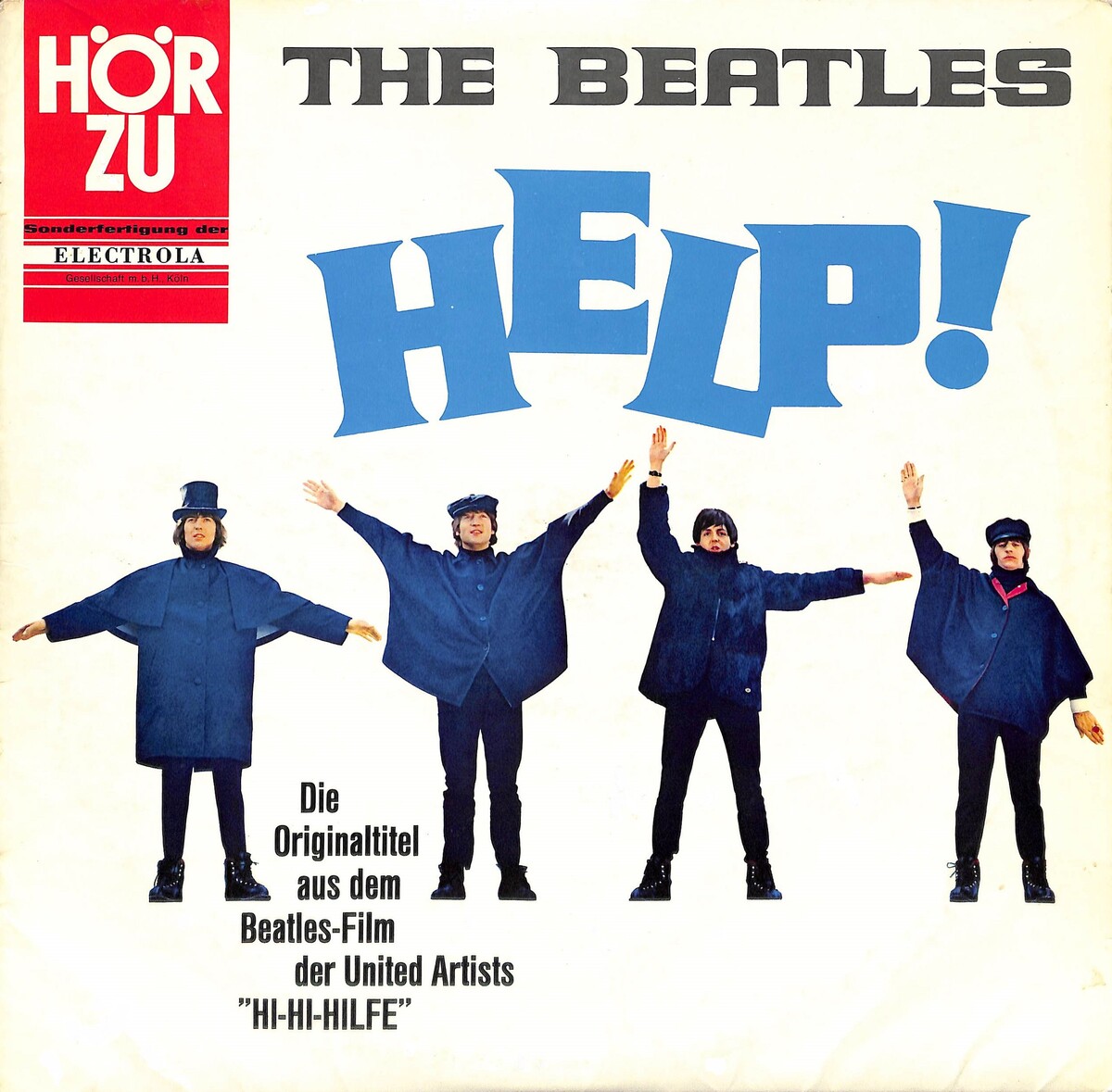 UK初回/THE BEATLES HELP! UK極美盤/THE BEATLES HELP!