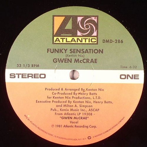 洋楽 Gwen McRae - Funky Sensation Gwen McCrae - Funky Sensation - YouTube