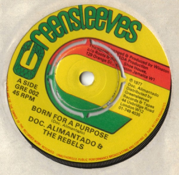 LP盤 Dr.Alimantado-Born For A Purpose レゲエ Dr. Alimantado - Born for a Purpose - Amazon.com Music
