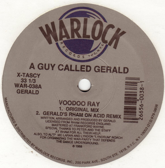 Voodoo Ray by A Guy Called Gerald (Single, Acid House
