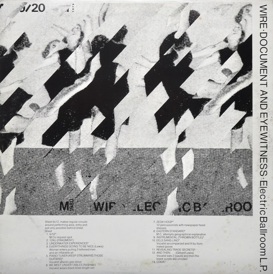Document and Eyewitness by Wire (Album, Post-Punk): Reviews